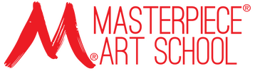 Masterpiece Art School Masterpiece Art School official brand logo